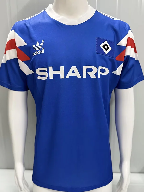 Hamburg 1990/91 Retro Away Jersey Fan Version - Front View | KFCOOL