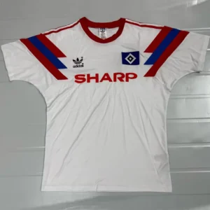 Hamburg 1990/91 Retro Home Jersey Fan Version - Front View | KFCOOL