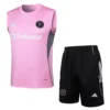 Inter Miami 2025/26 Pink Sleeveless Shorts - Front View | KFCOOL
