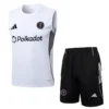 Inter Miami 2025/26 White Sleeveless Shorts - Front View Inter Miami 2025/26 White Sleeveless Shorts - Front View | KFCOOL