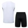 Inter Miami 2025/26 White Sleeveless Shorts - Back View Inter Miami 2025/26 White Sleeveless Shorts - Back View | KFCOOL
