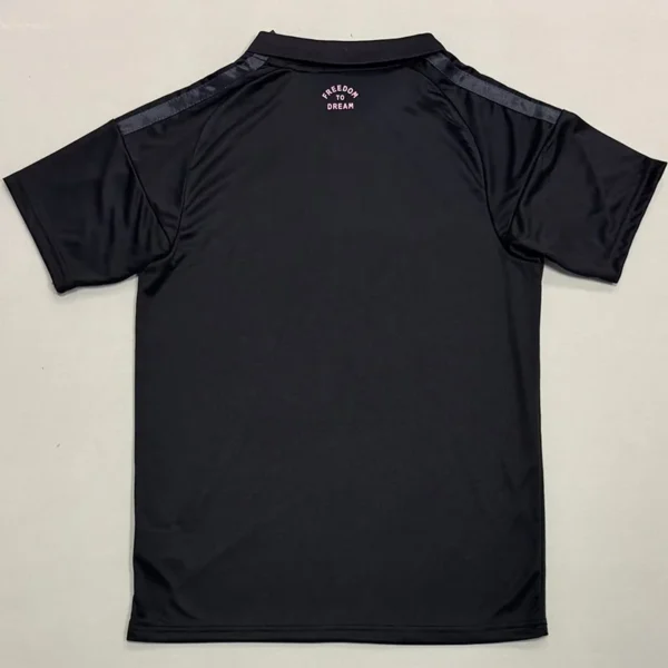 Inter Miami 2026/27 Away Black Jersey Fan Version - Back View | KFCOOL