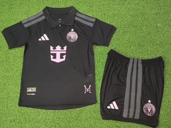 Inter Miami 2026/27 Away Kids Kit Player Version - Back View | KFCOOL