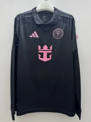 Inter Miami 2026/27 Away Long Sleeve Jersey Fan Version - Front View | KFCOOL