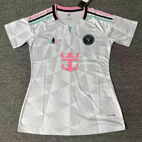 Inter Miami 2026/27 Away White Women Jersey Fan Version - Front View Inter Miami 2026/27 Away White Women Jersey Fan Version - Front View | KFCOOL