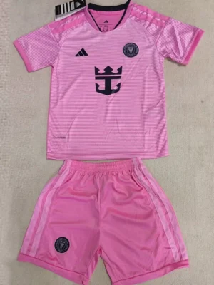Inter Miami 2026/27 Home Kids Kit Fan Version - Front View | KFCOOL