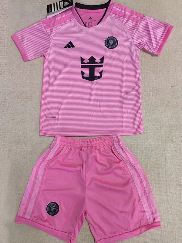 Inter Miami 2026/27 Home Kids Kit Fan Version - Front View | KFCOOL