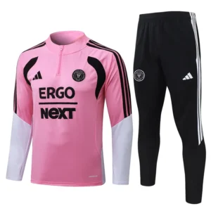 Inter Miami 2026/27 Pink Half Pull Tracksuit - Front View | KFCOOL