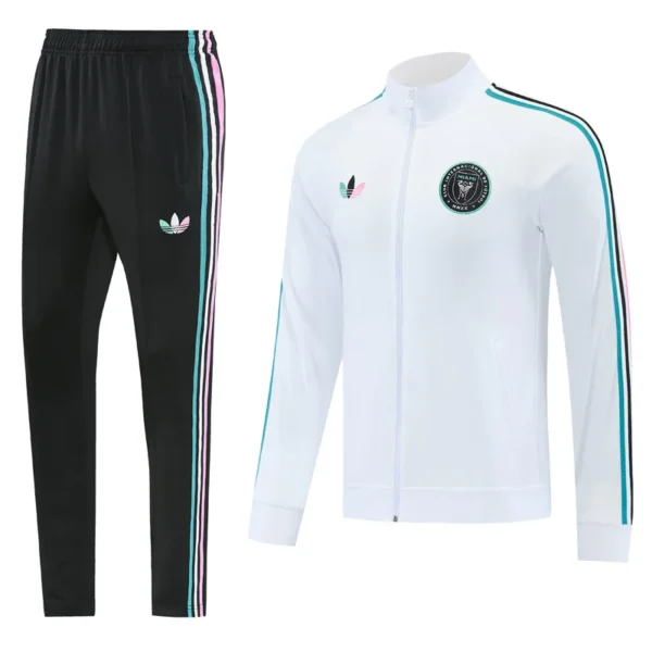Inter Miami 2026/27 White Jacket Tracksuit - Front View | KFCOOL