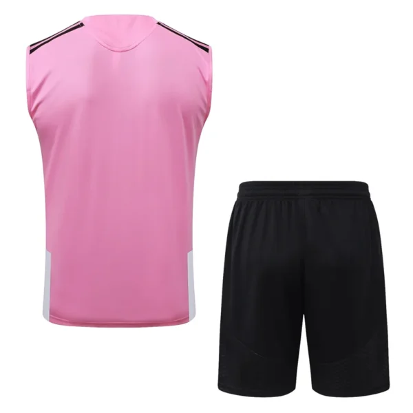 Inter Miami 2026/27 Pink Sleeveless Shorts - Back View Inter Miami 2026/27 Pink Sleeveless Shorts - Back View | KFCOOL