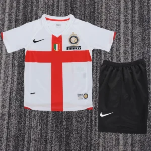 Inter Milan 2007/08 Retro Away Kids Kit Fan Version - Front View | KFCOOL