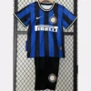 Inter Milan 2009/10 Retro Home Kids Kit Fan Version - Front View - KFCool – Football Jerseys & Soccer Kits Store Inter Milan 2009/10 Retro Home Kids Kit Fan Version - Front View | KFCOOL