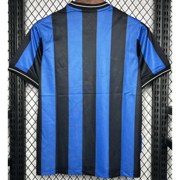 Inter Milan 2009/10 Retro Home Jersey Fan Version - Back View | KFCOOL