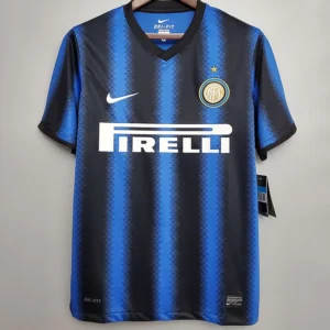 Inter Milan 2010/11 Retro Home Jersey Fan Version - Front View | KFCOOL