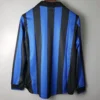 Inter Milan 1998 Retro Home Long Sleeve Jersey Fan Version - Back View Inter Milan 1998 Retro Home Long Sleeve Jersey Fan Version - Back View | KFCOOL