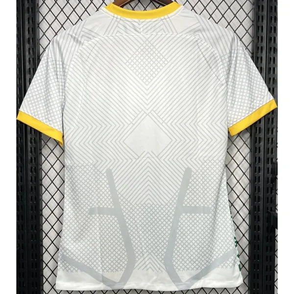Inter Milan 2024/25 White Yellow Special Edition Jersey Fan Version - Back View | KFCOOL