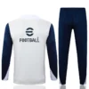 Inter Milan 2025/26 Half Pull Tracksuit - Back View - KFCool – Football Jerseys & Soccer Kits Store Inter Milan 2025/26 Half Pull Tracksuit - Back View | KFCOOL