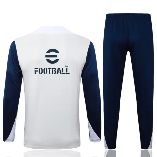 Inter Milan 2025/26 Half Pull Tracksuit - Back View - KFCool – Football Jerseys & Soccer Kits Store Inter Milan 2025/26 Half Pull Tracksuit - Back View | KFCOOL