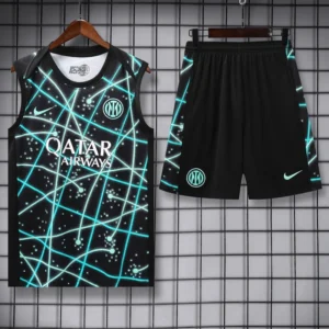 Inter Milan 2025/26 Sleeveless Shorts - Front View | KFCOOL