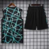 Inter Milan 2025/26 Sleeveless Shorts - Back View Inter Milan 2025/26 Sleeveless Shorts - Back View | KFCOOL