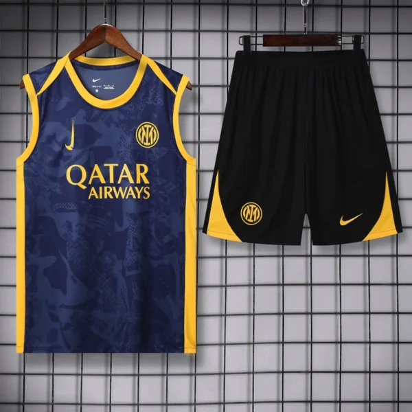 Inter Milan 2025/26 Royal Blue Sleeveless Shorts - Front View | KFCOOL