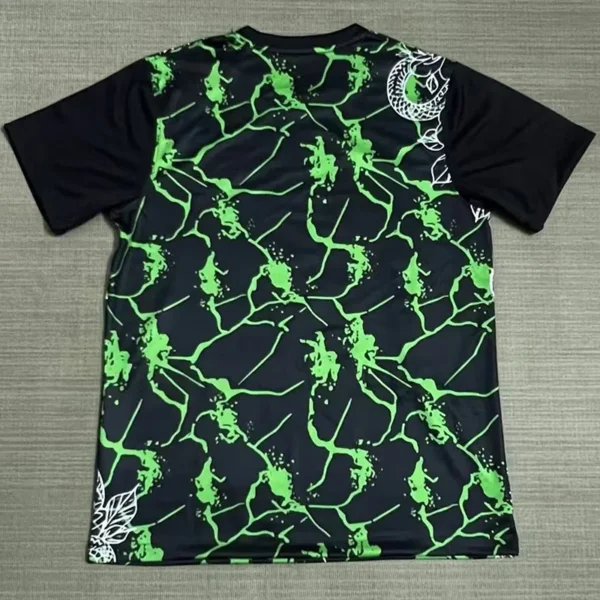 Inter Milan 2025/26 Black Green Training Shirt - Back View Inter Milan 2025/26 Black Green Training Shirt - Back View | KFCOOL