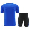 Inter Milan 2025/26 Blue Training Short Suit - Back View | KFCOOL
