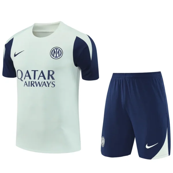Inter Milan 2025/26 Green Training Short Suit - Front View | KFCOOL