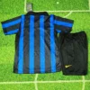 Inter Milan 2026/27 Home Kids Kit Fan Version - Back View - KFCool – Football Jerseys & Soccer Kits Store Inter Milan 2026/27 Home Kids Kit Fan Version - Back View | KFCOOL