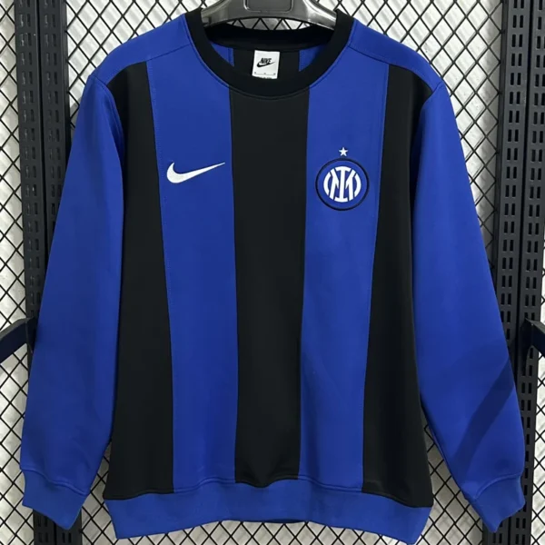 Inter Milan 2026/27 Blue Black Hoody - Front View | KFCOOL