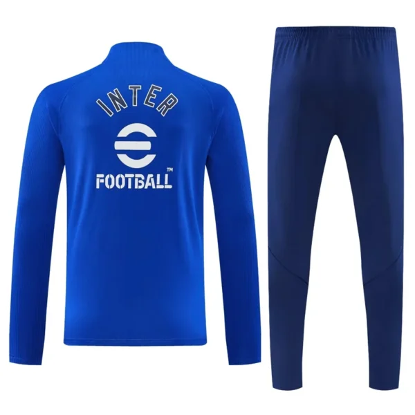 Inter Milan 2026/27 Half Pull Tracksuit - Back View - KFCool – Football Jerseys & Soccer Kits Store Inter Milan 2026/27 Half Pull Tracksuit - Back View | KFCOOL
