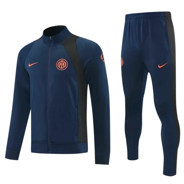 Inter Milan 2026/27 Royal Blue Jacket Tracksuit - Front View - KFCool – Football Jerseys & Soccer Kits Store Inter Milan 2026/27 Royal Blue Jacket Tracksuit - Front View | KFCOOL