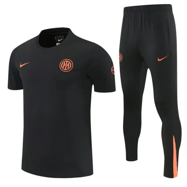 Inter Milan 2026/27 Short Sleeve Pants Suit - Front View | KFCOOL