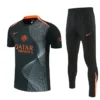 Inter Milan 2026/27 Black Short Sleeve Pants Suit - Front View | KFCOOL