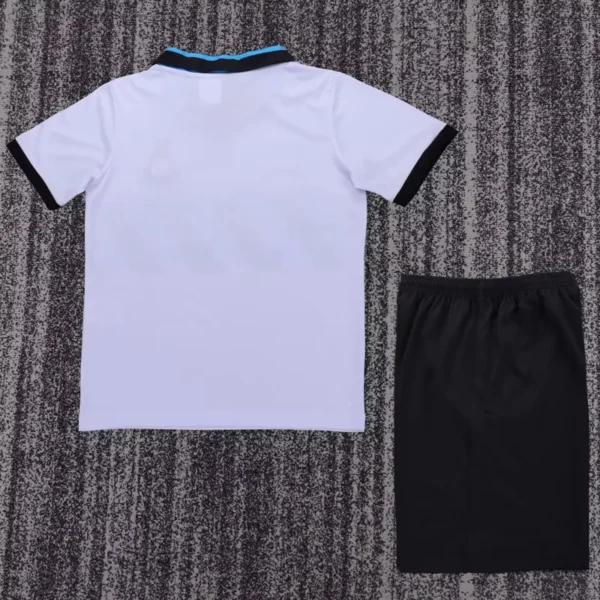 Inter Milan 1990/91 Retro Away Kids Kit Fan Version - Back View - KFCool – Football Jerseys & Soccer Kits Store Inter Milan 1990/91 Retro Away Kids Kit Fan Version - Back View | KFCOOL