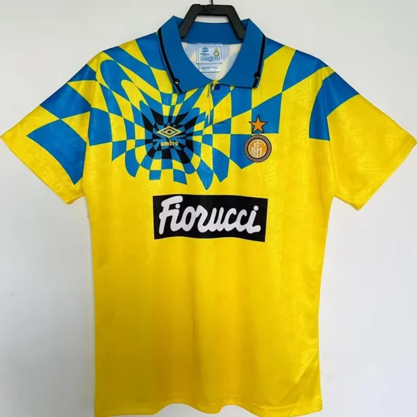 Inter Milan 1991/92 Retro Third Jersey Fan Version - Front View | KFCOOL