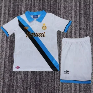 Inter Milan 1994/95 Retro Away Kids Kit Fan Version - Front View | KFCOOL