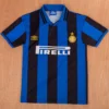 Inter Milan 1995/96 Retro Home Jersey Fan Version - Front View Inter Milan 1995/96 Retro Home Jersey Fan Version - Front View | KFCOOL