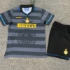 Inter Milan 1997/98 Retro Away Kids Kit Fan Version - Front View | KFCOOL