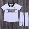 Inter Milan 1998/99 Retro Away Kids Kit Fan Version - Front View - KFCool – Football Jerseys & Soccer Kits Store Inter Milan 1998/99 Retro Away Kids Kit Fan Version - Front View | KFCOOL