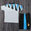Inter Milan 1992/94 Retro Away Kids Kit Fan Version - Back View | KFCOOL