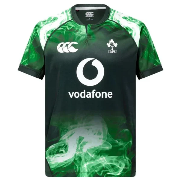 Ireland 2026/27 Green Jersey Fan Version - Front View | KFCOOL