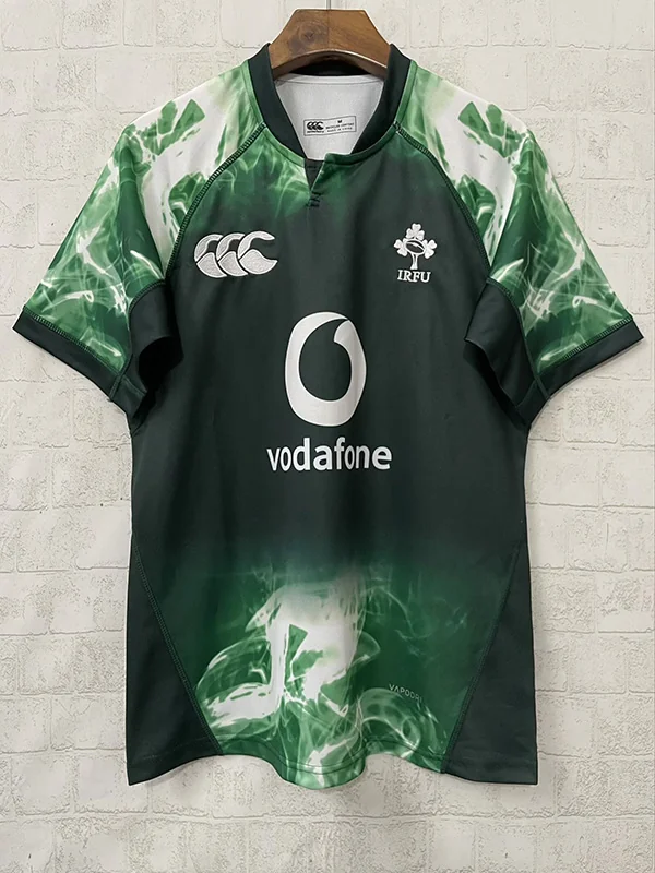 Ireland 2026/27 Green Jersey Fan Version - Back View | KFCOOL