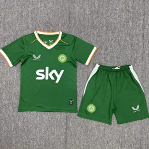 Ireland 2026/27 Home Kids Kit Fan Version - Front View Ireland 2026/27 Home Kids Kit Fan Version - Front View | KFCOOL