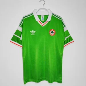 Ireland 1988/90 Retro Home Jersey Fan Version - Front View Ireland 1988/90 Retro Home Jersey Fan Version - Front View | KFCOOL