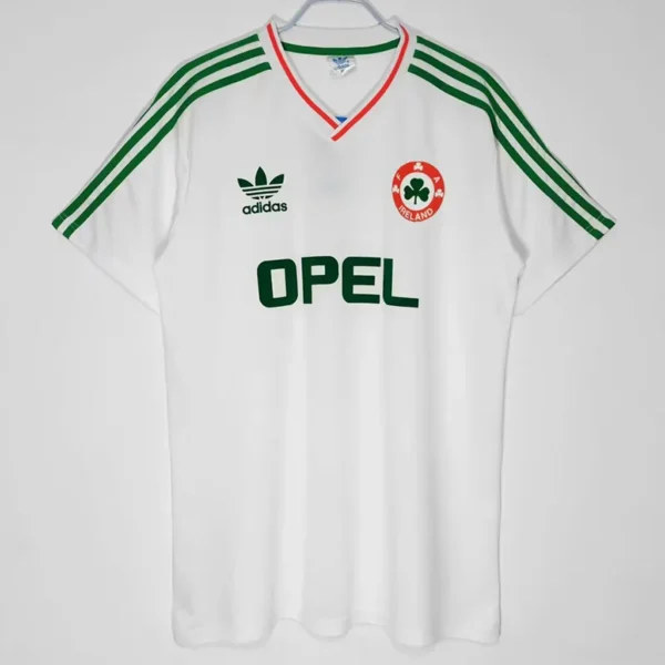Ireland 1990/92 Retro Away Jersey Fan Version - Front View | KFCOOL