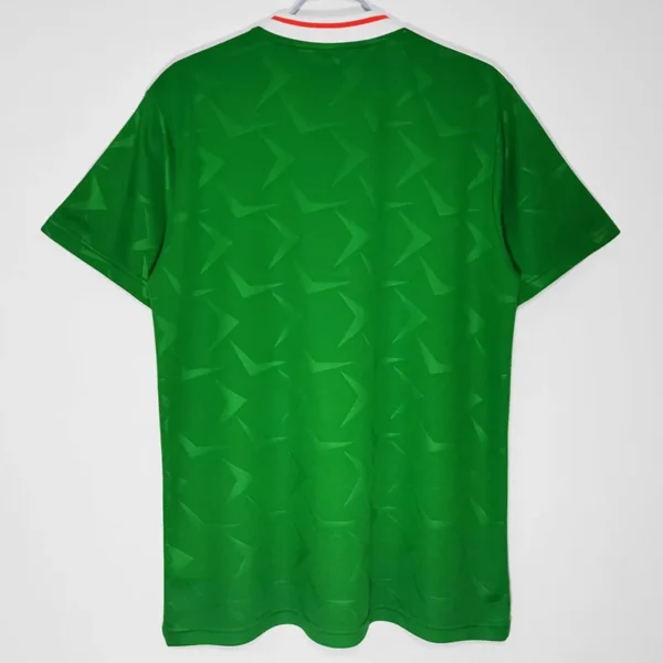 Ireland 1990/92 Retro Home Jersey Fan Version - Back View | KFCOOL