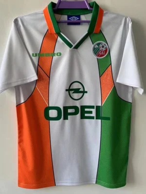 Ireland 1994/96 Retro Away Jersey Fan Version - Front View Ireland 1994/96 Retro Away Jersey Fan Version - Front View | KFCOOL