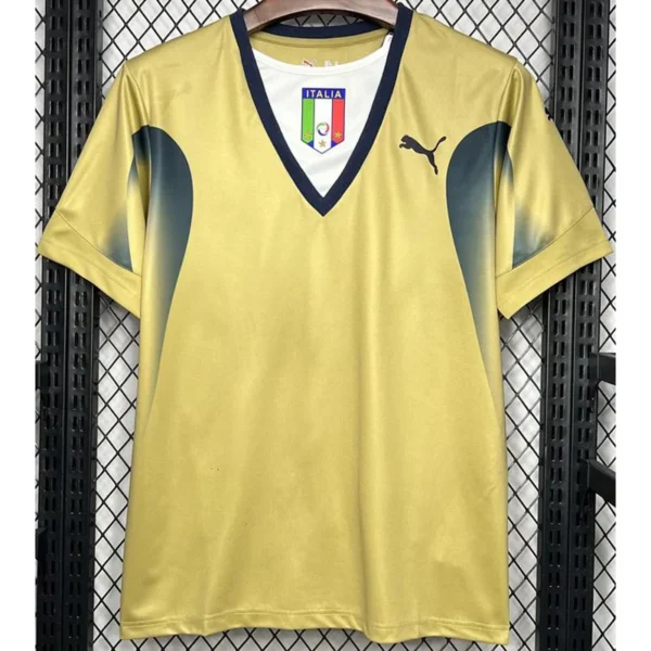 Italy 2006/07 Retro Goalkeeper Jersey Fan Version - Front View Italy 2006/07 Retro Goalkeeper Jersey Fan Version - Front View | KFCOOL