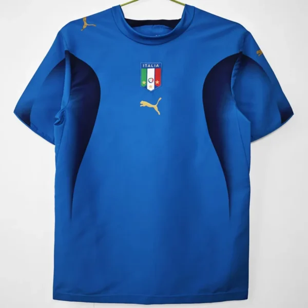Italy 2006/07 Retro Home Jersey Fan Version - Front View Italy 2006/07 Retro Home Jersey Fan Version - Front View | KFCOOL